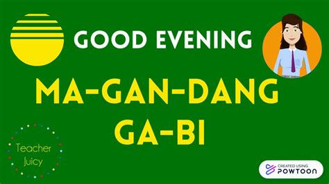 bet in tagalog|good evening in tagalog.